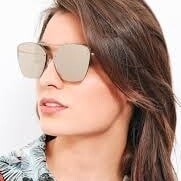 OLIVER PEOPLES Kadın Altın Güneş Gözlüğü 1217S 50396G 61 - Thumbnail
