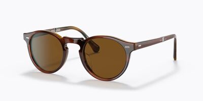 OLIVER PEOPLES Unisex Polarize Kahverengi Güneş Gözlüğü 5456SU 131057 47