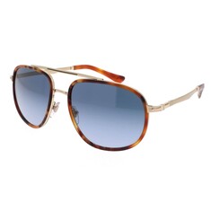 PERSOL Unisex Kahverengi Güneş Gözlüğü 2465S 1089Q8 57 - Thumbnail
