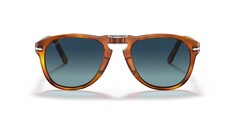 PERSOL Unisex Polarize Kahverengi Güneş Gözlüğü 0714SM 96 S3 54 - Thumbnail