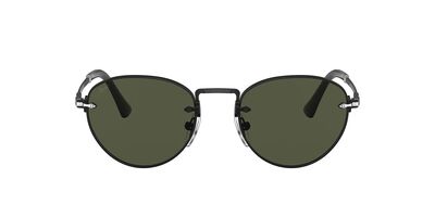 PERSOL Unisex Siyah Güneş Gözlüğü 2491S 107831 51