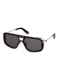 PHILIPP PLEIN SPP008M 0700 99 Siyah Unisex Güneş Gözlüğü - PHILIPP PLEIN