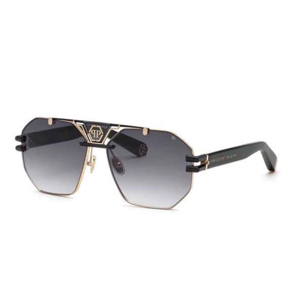 PHILIPP PLEIN SPP077M 0302 63 İki Renk Unisex Güneş Gözlüğü