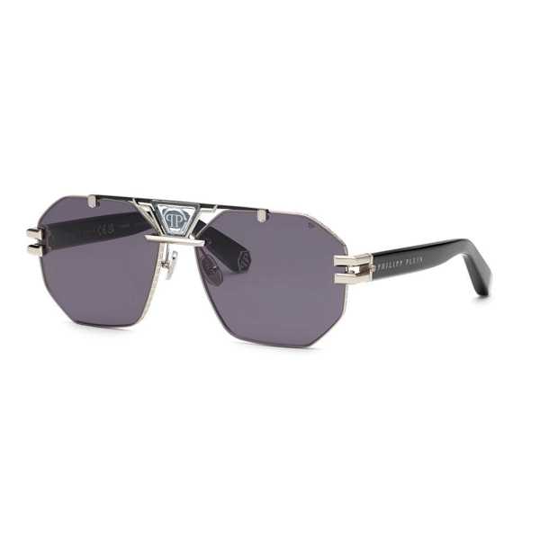 PHILIPP PLEIN SPP077M 0578 63 Gümüş Unisex Güneş Gözlüğü