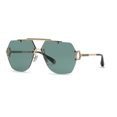 PHILIPP PLEIN SPP111 0340 66 Sarı Unisex Güneş Gözlüğü - PHILIPP PLEIN