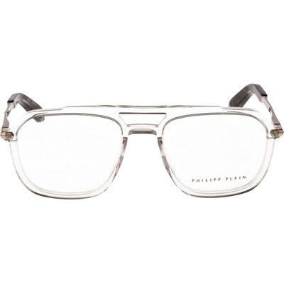 PHILIPP PLEIN Unisex Şeffaf Mavi Filtreli Gözlük VPP018M 0880 54