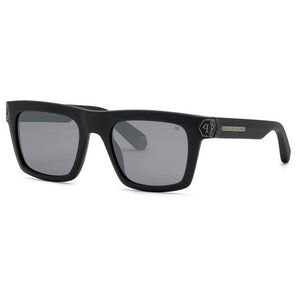 PHILIPP PLEIN Unisex Siyah Güneş Gözlüğü SPP043M 703X  52