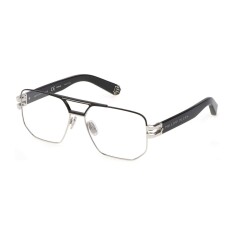 PHILIPP PLEIN VPP022M 0583 58 İki Renk Unisex Mavi Filtreli Gözlük - PHILIPP PLEIN