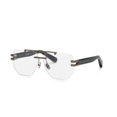 PHILIPP PLEIN VPP087M 0584 61 Gun Metal Unisex Mavi Filtreli Gözlük - PHILIPP PLEIN