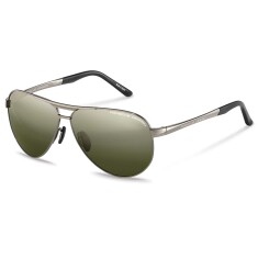 PORSCHE DESIGN 8649 I 62 Polarize Gümüş Unisex Güneş Gözlüğü - PORSCHE DESIGN