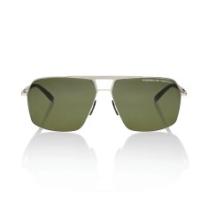 PORSCHE DESIGN 8930 B 63 Polarize Gümüş Erkek Güneş Gözlüğü - PORSCHE DESIGN
