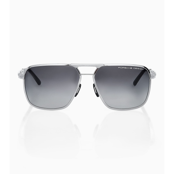 PORSCHE DESIGN 8966 B 61 Gümüş Erkek Güneş Gözlüğü