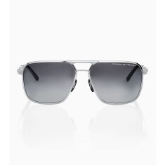 PORSCHE DESIGN 8966 B 61 Gümüş Erkek Güneş Gözlüğü - PORSCHE DESIGN