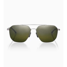 PORSCHE DESIGN 8967 B 61 Polarize Gümüş Erkek Güneş Gözlüğü - PORSCHE DESIGN