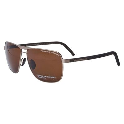 PORSCHE DESIGN Unisex Polarize Sarı Güneş Gözlüğü 8639 D 60