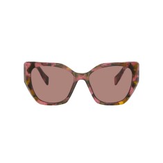 PRADA 19ZS 18N10D 55 Kahverengi Kadın Güneş Gözlüğü - PRADA