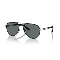 PRADA A54S 1BO5Z1 60 Polarize Siyah Unisex Güneş Gözlüğü - PRADA
