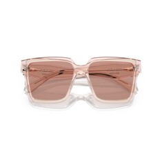 PRADA 24ZS 13I08M 56 Pembe Kadın Güneş Gözlüğü - PRADA