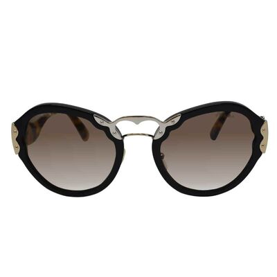 PRADA Kadın Siyah Güneş Gözlüğü 09T 1AB/3D0 54