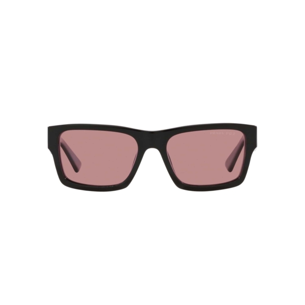 PRADA 25ZS 1AB05Z 56  Polarize Siyah Unisex Güneş Gözlüğü