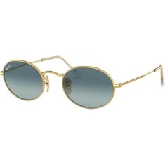 RAY-BAN Oval 3547 001/3M 51 Sarı Unisex Güneş Gözlüğü - RAYBAN (1)