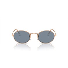 RAY-BAN Oval 3547 9202S2 54 Polarize ROSE Unisex Güneş Gözlüğü - RAYBAN