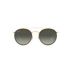 RAY-BAN Round Double Bridge 3647N 923871 51 İki Renk Unisex Güneş Gözlüğü - RAYBAN