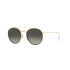 RAY-BAN Round Double Bridge 3647N 923871 51 İki Renk Unisex Güneş Gözlüğü - RAYBAN (1)