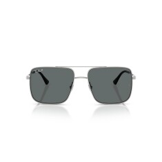 RAY-BAN 3758 003 81 56 Polarize Gümüş Unisex Güneş Gözlüğü - RAYBAN