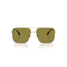RAY-BAN 3758 9213 2 56 Gold Unisex Güneş Gözlüğü - RAYBAN