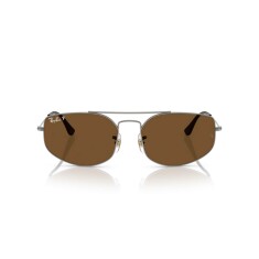 RAY-BAN 3845 004 57 60 Polarize Gun Metal Unisex Güneş Gözlüğü - RAYBAN
