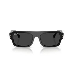 RAY-BAN 4454 LUKAS 667748 53 Polarize Siyah Unisex Güneş Gözlüğü - RAYBAN