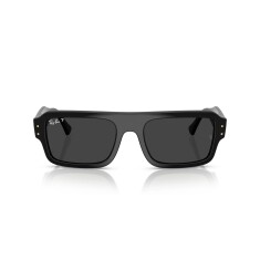 RAY-BAN 4454 LUKAS 667748 56 Polarize Siyah Unisex Güneş Gözlüğü - RAYBAN (1)