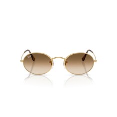 RAY-BAN Oval 3547 001 51 51 Gold Unisex Güneş Gözlüğü - RAYBAN