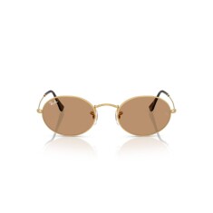RAY-BAN Oval 3547 001 53 51 Gold Unisex Güneş Gözlüğü - RAYBAN