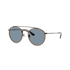 RAY-BAN Round Double Bridge 3647N 9279R5 51 Güneş Gözlüğü - RAY-BAN