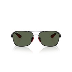 RAY-BAN Scuderia Ferrari 8336M F00271 58 Siyah Unisex Güneş Gözlüğü - RAYBAN