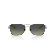 RAY-BAN Scuderia Ferrari 8336M F08311 58 Gümüş Unisex Güneş Gözlüğü - RAYBAN