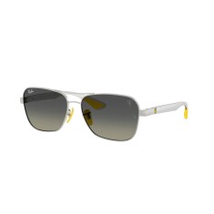 RAY-BAN Scuderia Ferrari 8336M F08311 58 Gümüş Unisex Güneş Gözlüğü - RAYBAN (1)