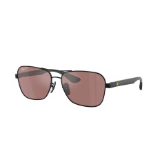RAY-BAN Scuderia Ferrari 8336M F117H2 58 Polarize Siyah Unisex Güneş Gözlüğü - RAYBAN (1)