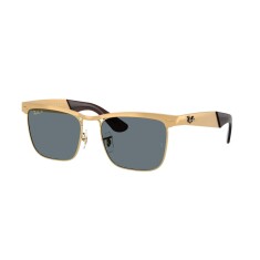 RAY-BAN Wayfarer Deluxe 3875 92763R 53 Polarize Gold Unisex Güneş Gözlüğü - RAYBAN (1)