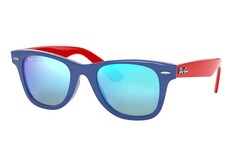 RAY-BAN Wayfarer Junier 9066S 7039B7 47 Mavi Çocuk Güneş Gözlüğü 