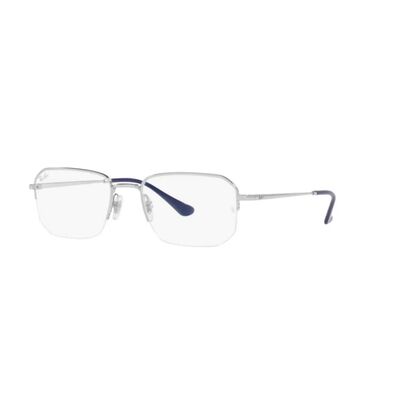 RAYBAN Erkek Gümüş Mavi Filtreli Gözlük 6449 3115 53