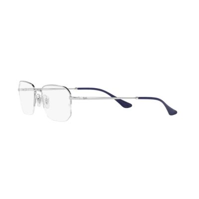 RAYBAN Erkek Gümüş Mavi Filtreli Gözlük 6449 3115 53