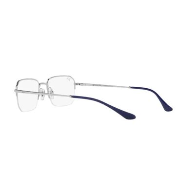 RAYBAN Erkek Gümüş Mavi Filtreli Gözlük 6449 3115 53
