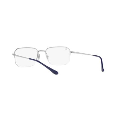 RAYBAN Erkek Gümüş Mavi Filtreli Gözlük 6449 3115 53