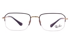 RAY-BAN 6449 2991 53 İki Renk Erkek Mavi Filtreli Gözlük - RAYBAN