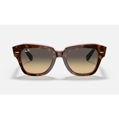 Ray-Ban State Street 2186 1324BG 49 Kahverengi Kadın Güneş Gözlüğü 