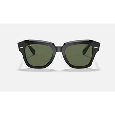 Ray-Ban State Street 2186 901/58 49 Polarize Siyah Kadın Güneş Gözlüğü 