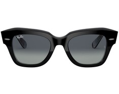 Ray-Ban State Street 2186 1318/3A 49 Siyah Kadın Güneş Gözlüğü 